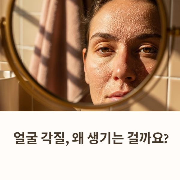 얼굴 각질 생기는 이유