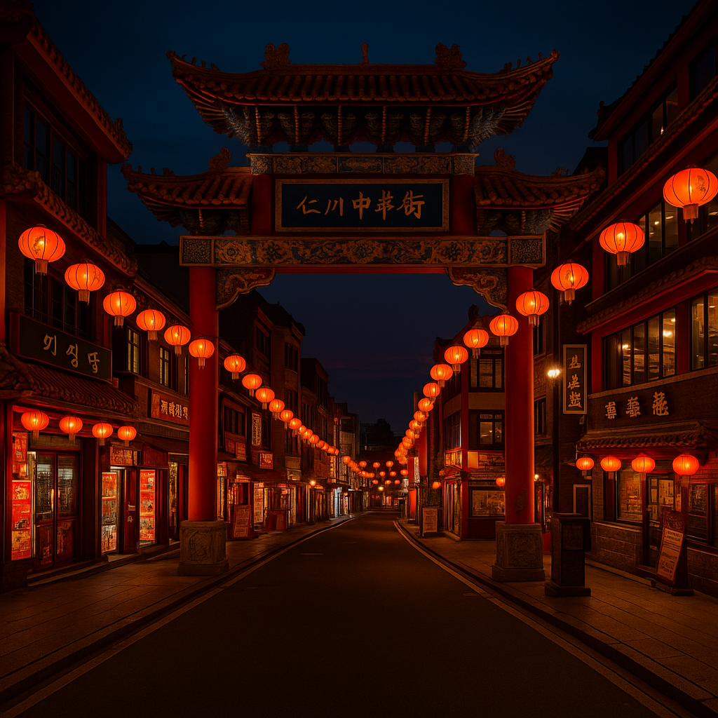 인천 차이나타운 역사 건축여행