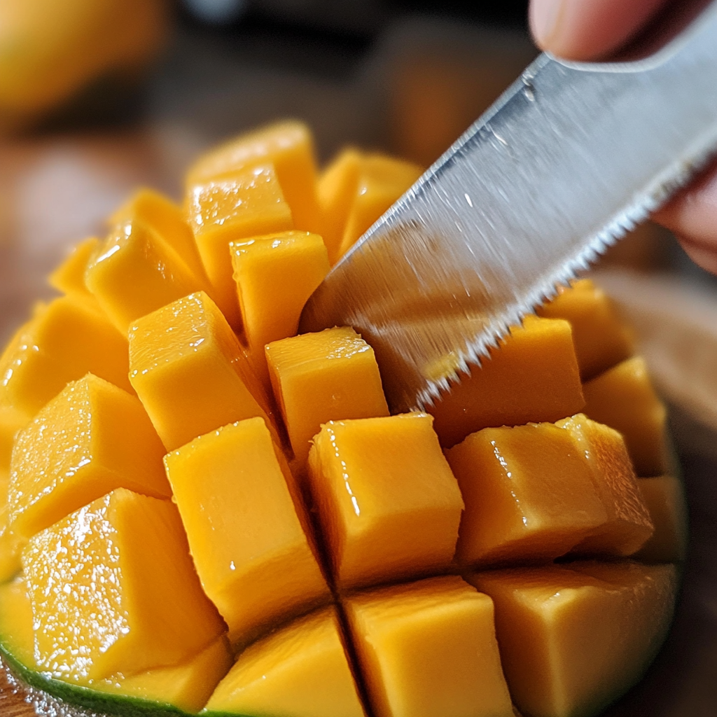 망고 자르는 법