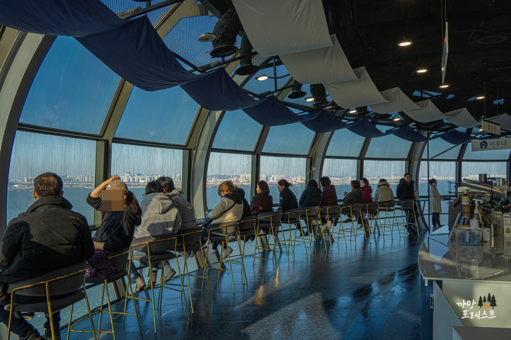 시화나래 휴게소 달전망대 카페