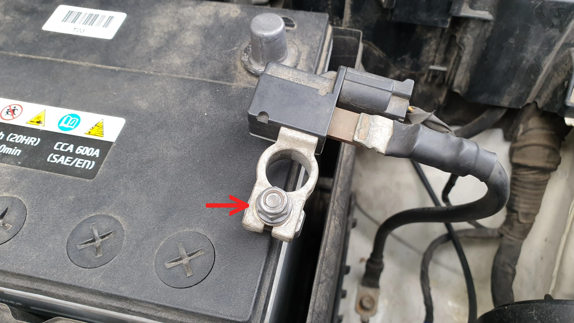 단자 터미널 분리 모습