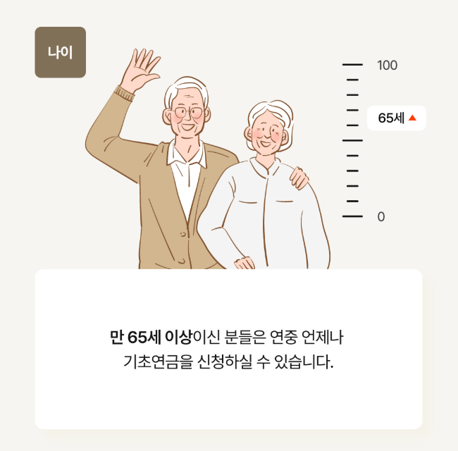 기초연금 추후신청 가능 여부