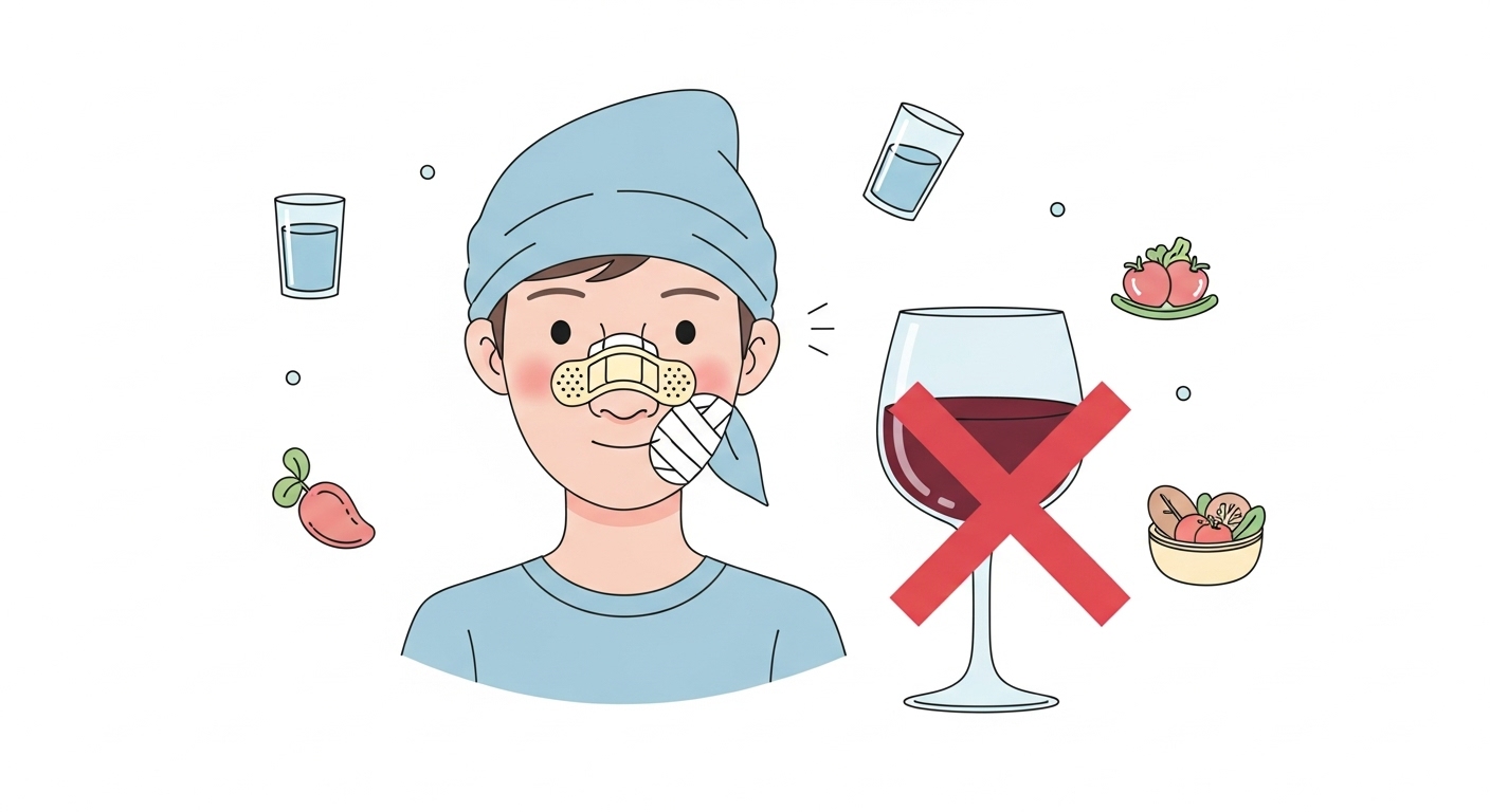 수술 후 음주, 수술 후 주의사항