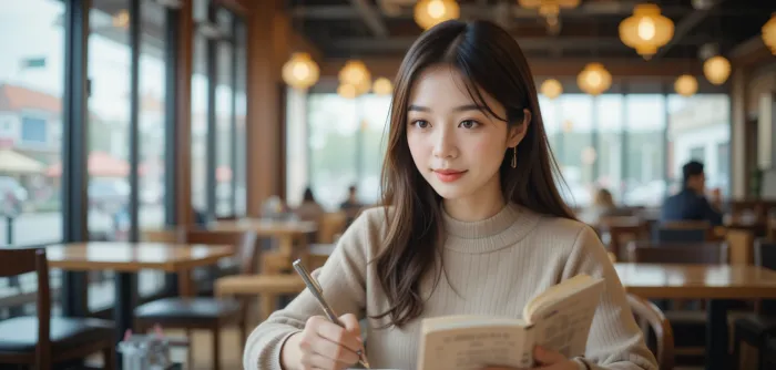 2025년 하반기 닭띠운세 흐름에 맞춰 목표를 설정하는 모습