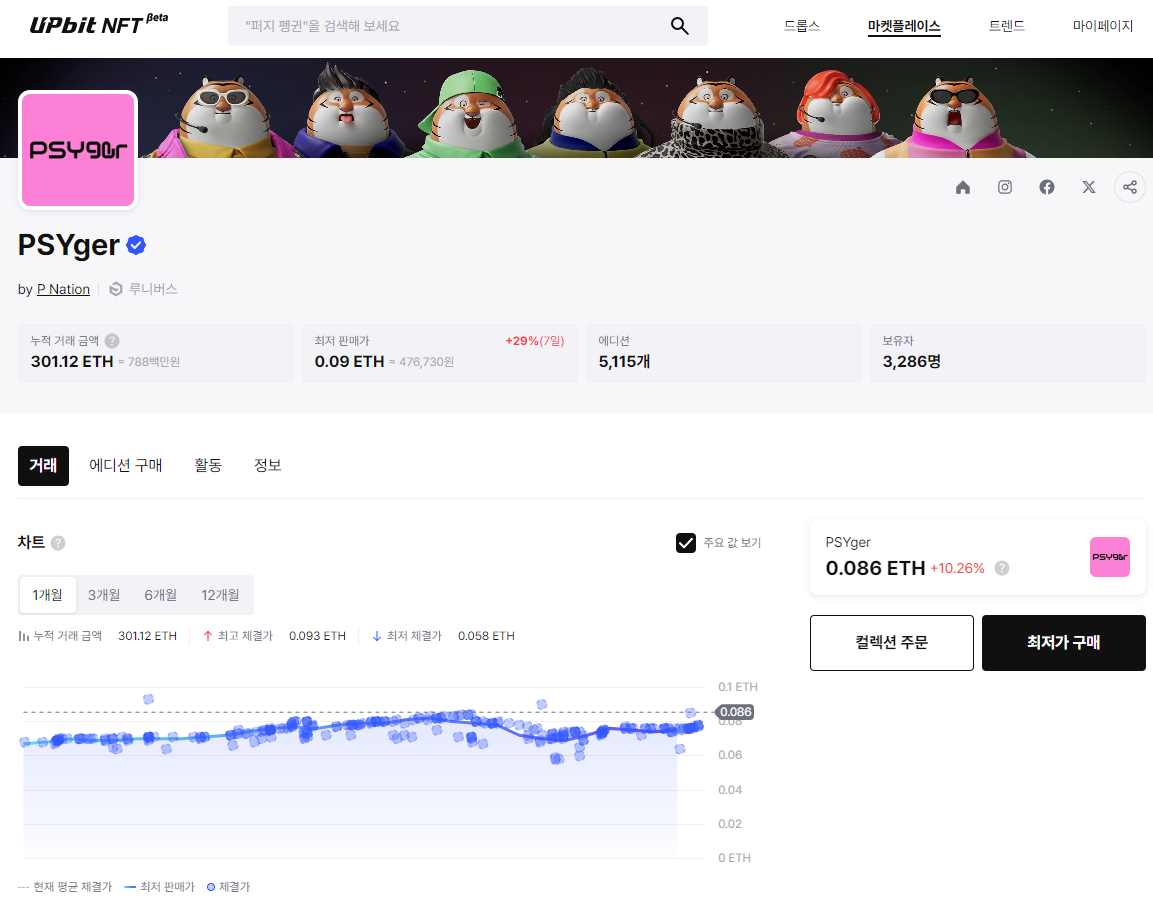 2024 싸이 흠뻑쇼 티켓팅 NFT