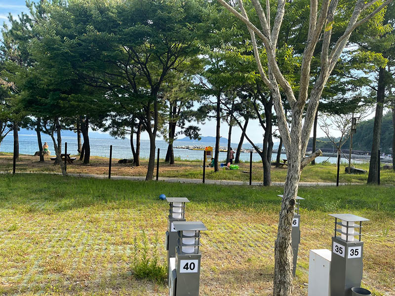 경남 고성상족암오토캠핑장 소개