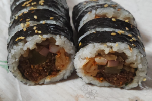 정성이 가득한 김밥전문점 서앤김 매운멸치김밥