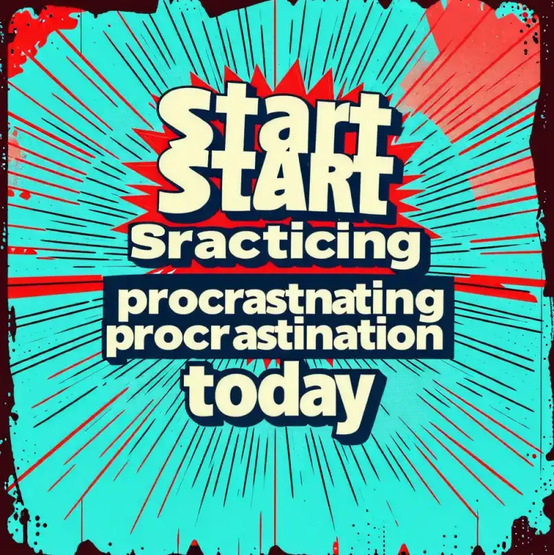 할 일 미루는 습관 오늘부터 실천하세요