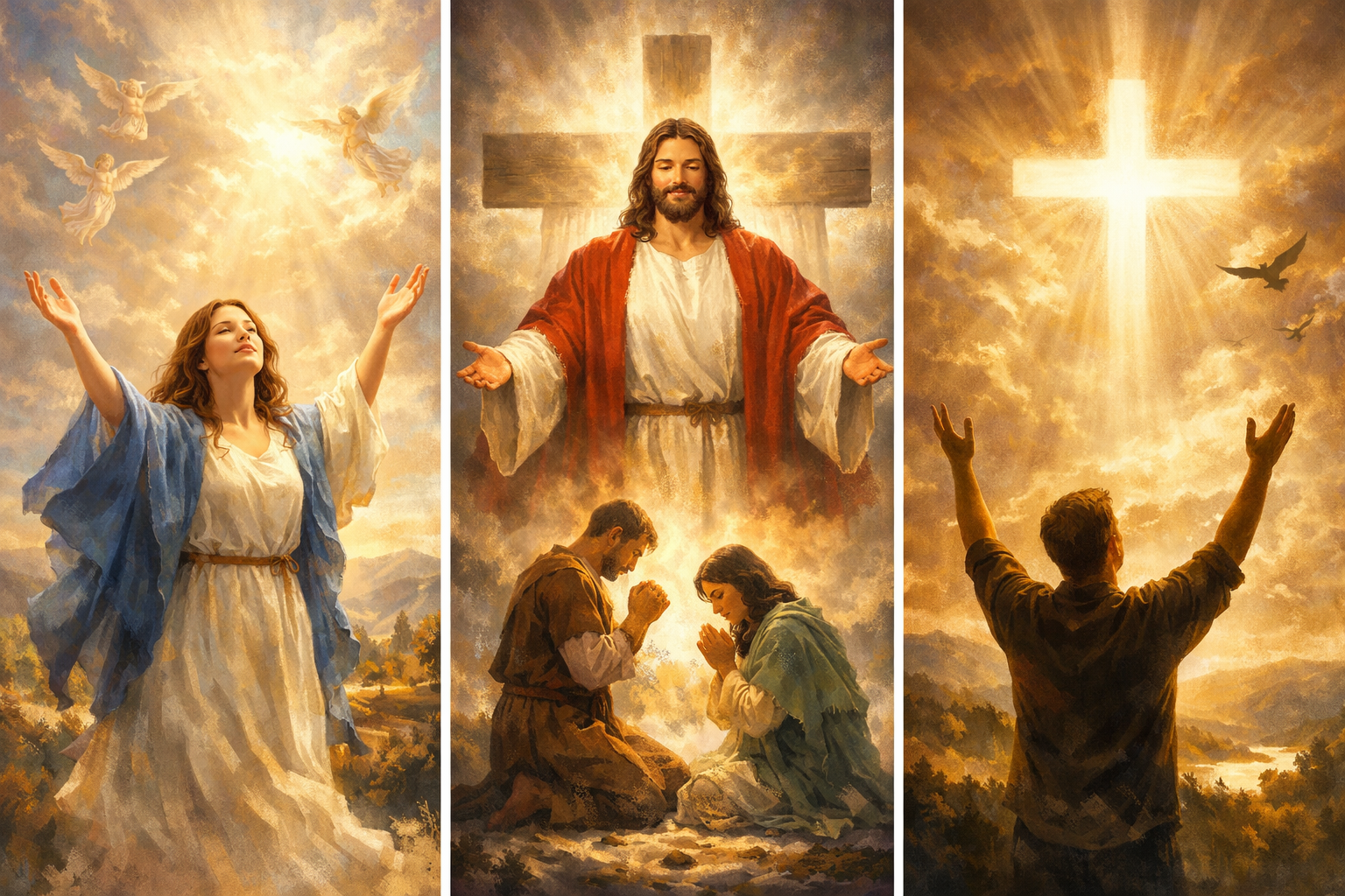 믿음 방언 해설 누가복음 1장 46절 내 영혼이 주를 찬양하며