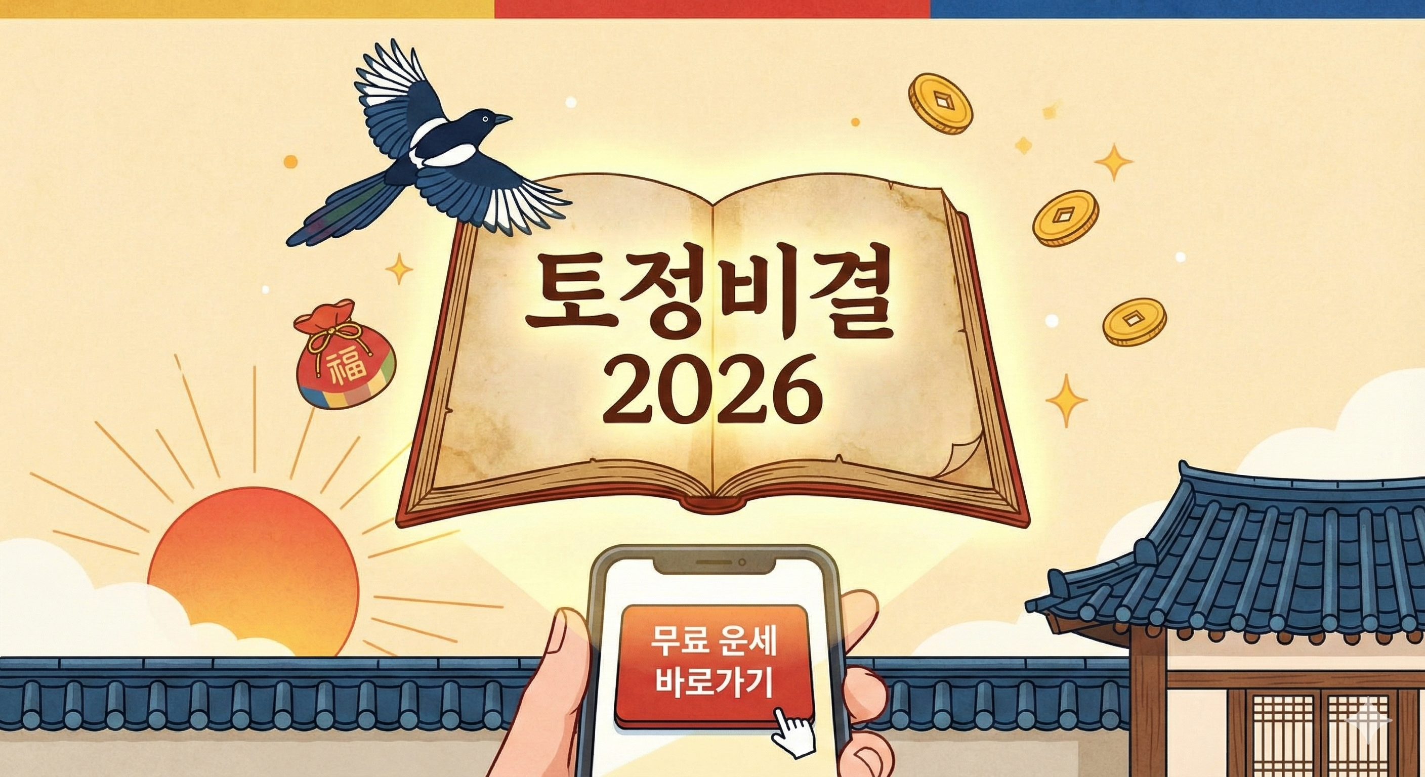 2026 무료 토정비결 운세 보는 법