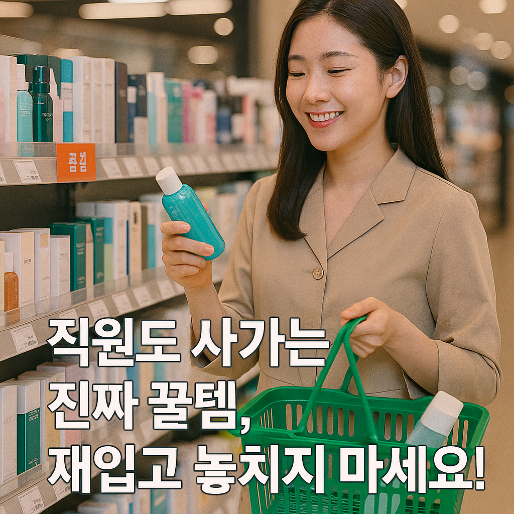 올리브영 직원도 고르는 진짜 꿀템