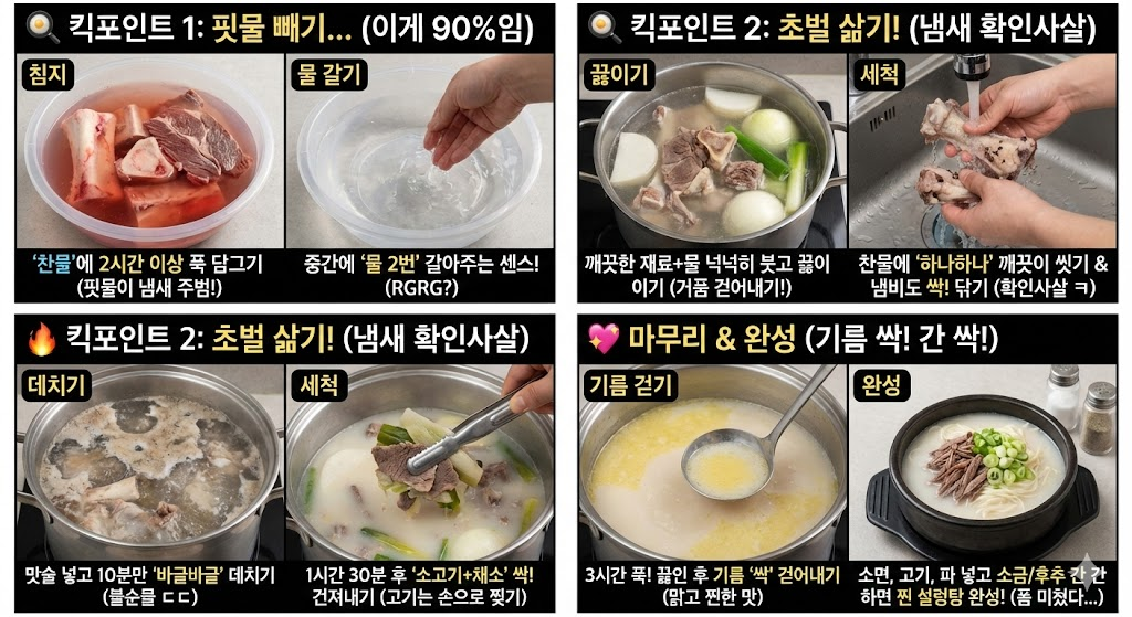 설랑탕 맛집 비법