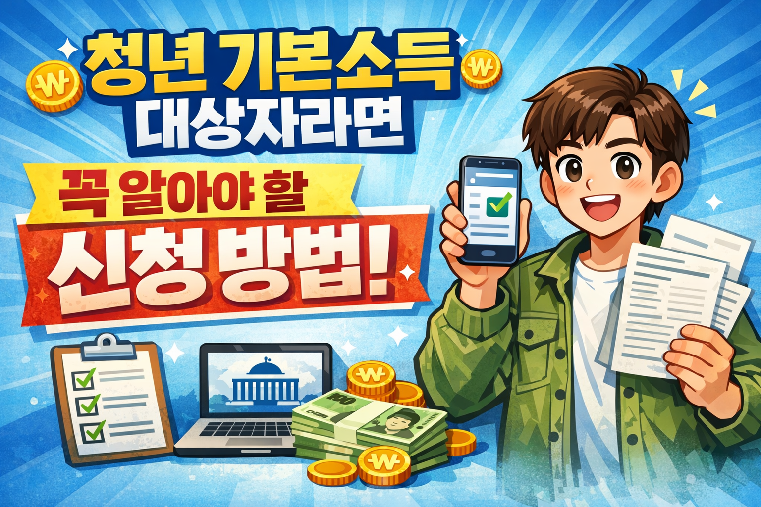 청년 기본소득 대상자