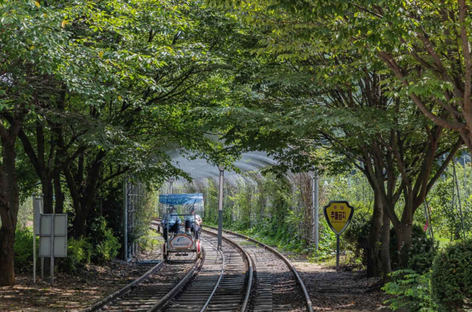 문경철로자전거진남역