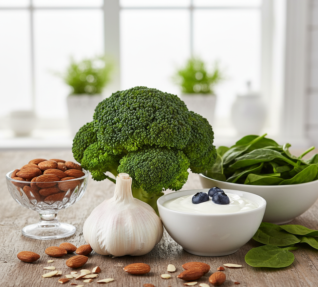 면역력 강화에 도움되는 음식 5가지