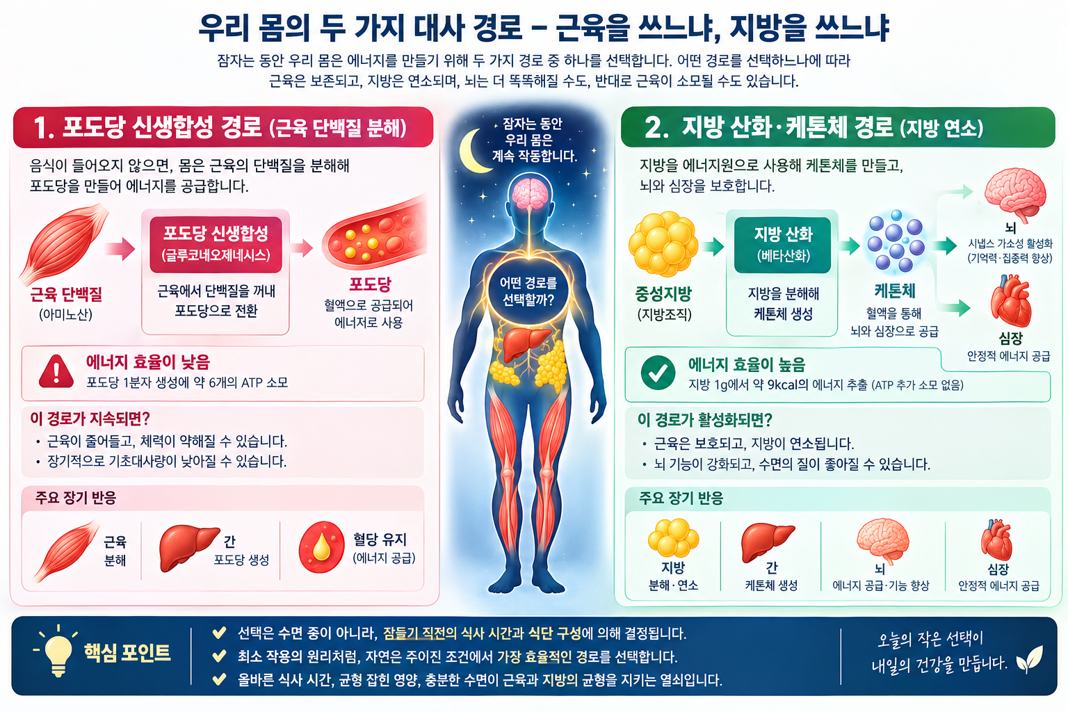 인슐린과 포도당 신생합성 과정