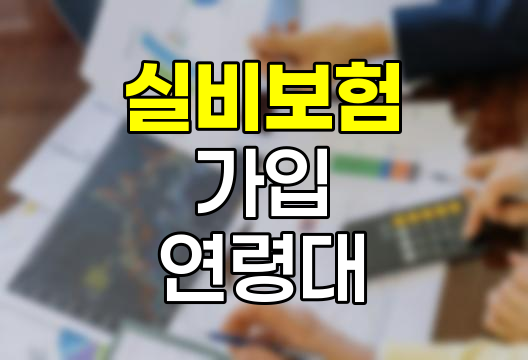 실비보험 가입 연령대별 특징과 선택 전략