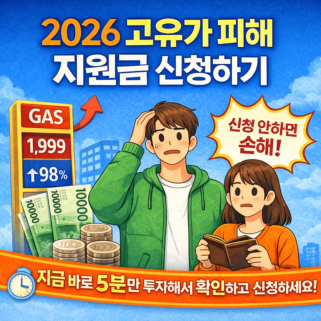 2026 고유가 피해 지원금 신청하기