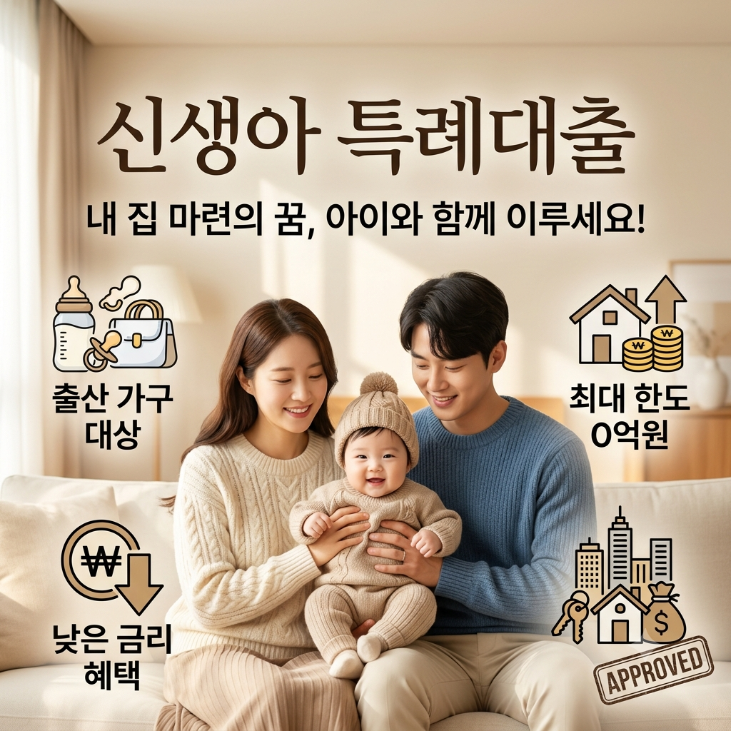 신생아 특례대출 기간 금리 이자 전세 대출 조건 특례금리 적용기간