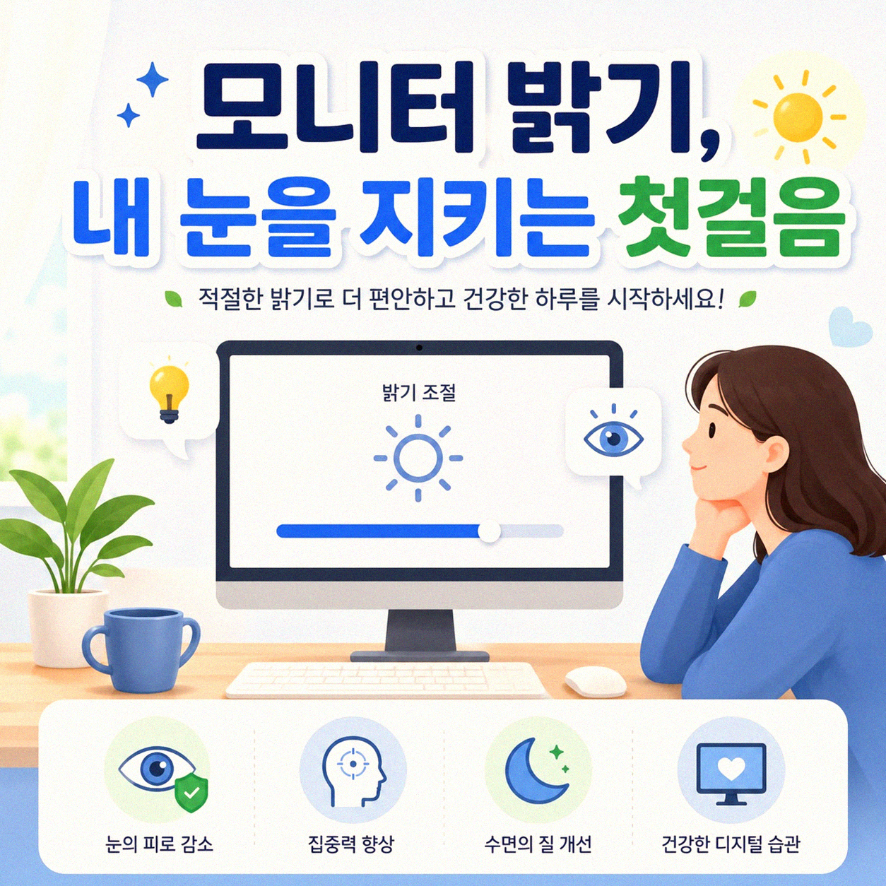 모니터 밝기 조절, 왜 이렇게 어렵게 느껴질까