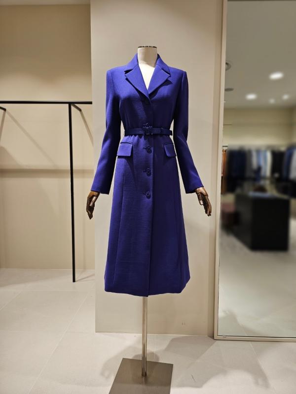 모조에스핀 벨티드 롱 자켓 S234MSF004