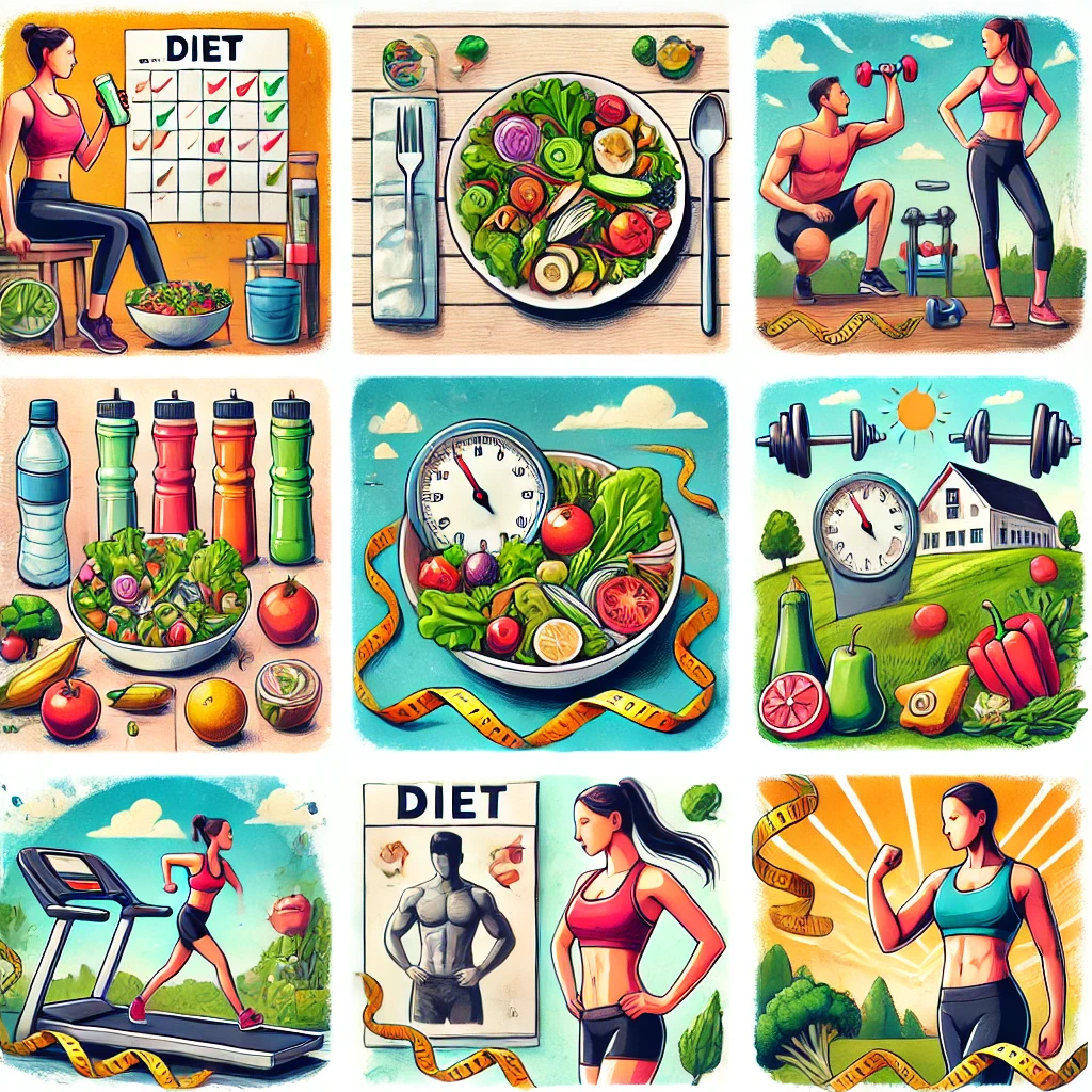 다이어트 관련 사진