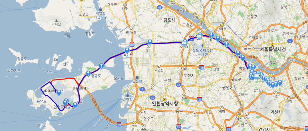 6019번 공항버스