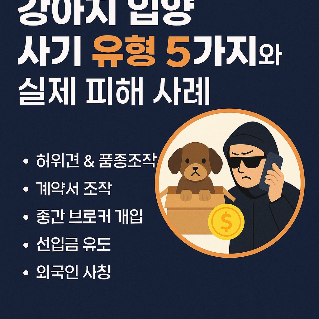강아지 입양