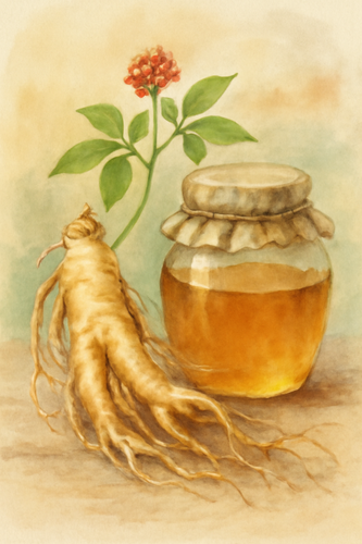 인삼-꿀-이미지