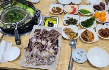 새조개-샤브샤브