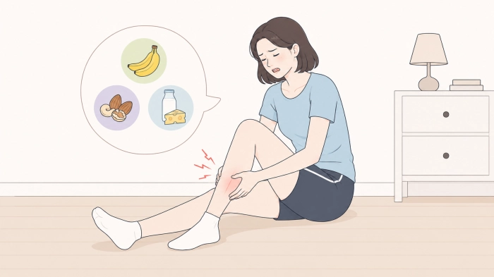 다리에 쥐가 자주 나는 이유