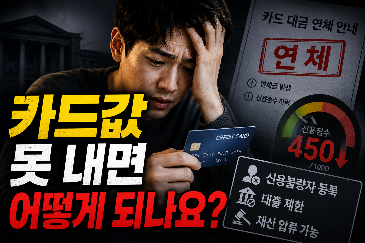 카드값 연체