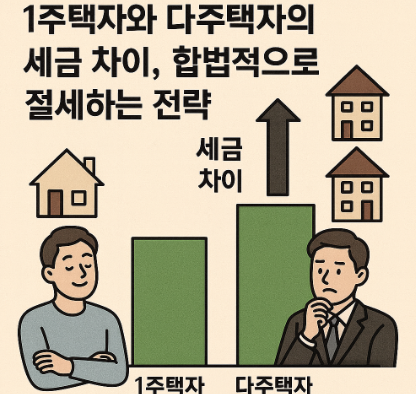 1주택자와 다주택자의 절세하는 방법 관련 사진
