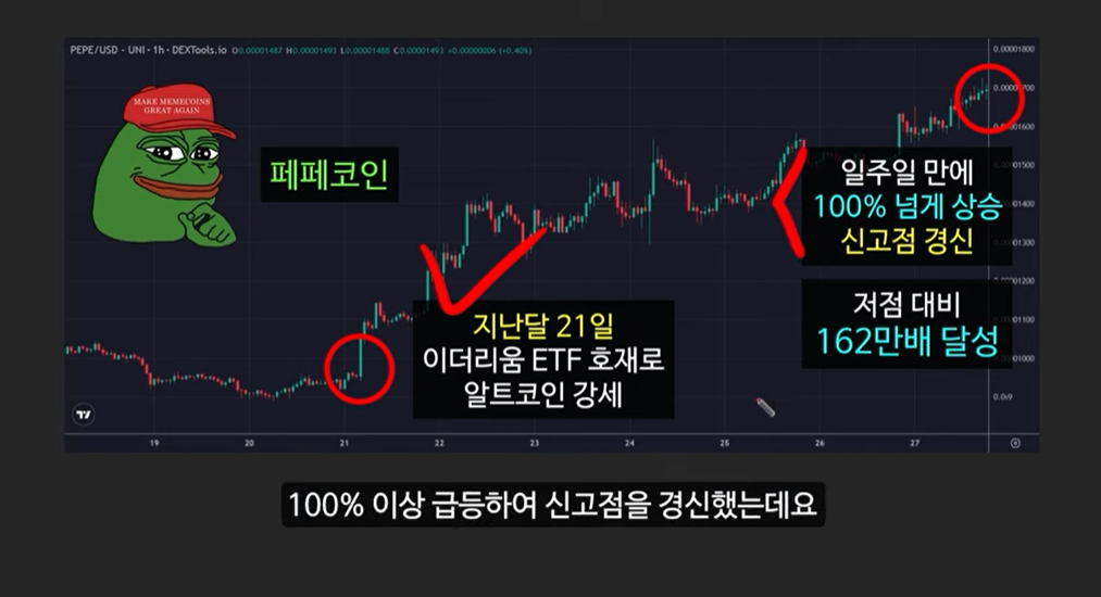 급등할 솔라나 밈코인 캣인어독스월드(MEW), 도지코인, 플로키, 벤도그, 마더, 그레이머, 워젝, 네버, 두코, 봉크