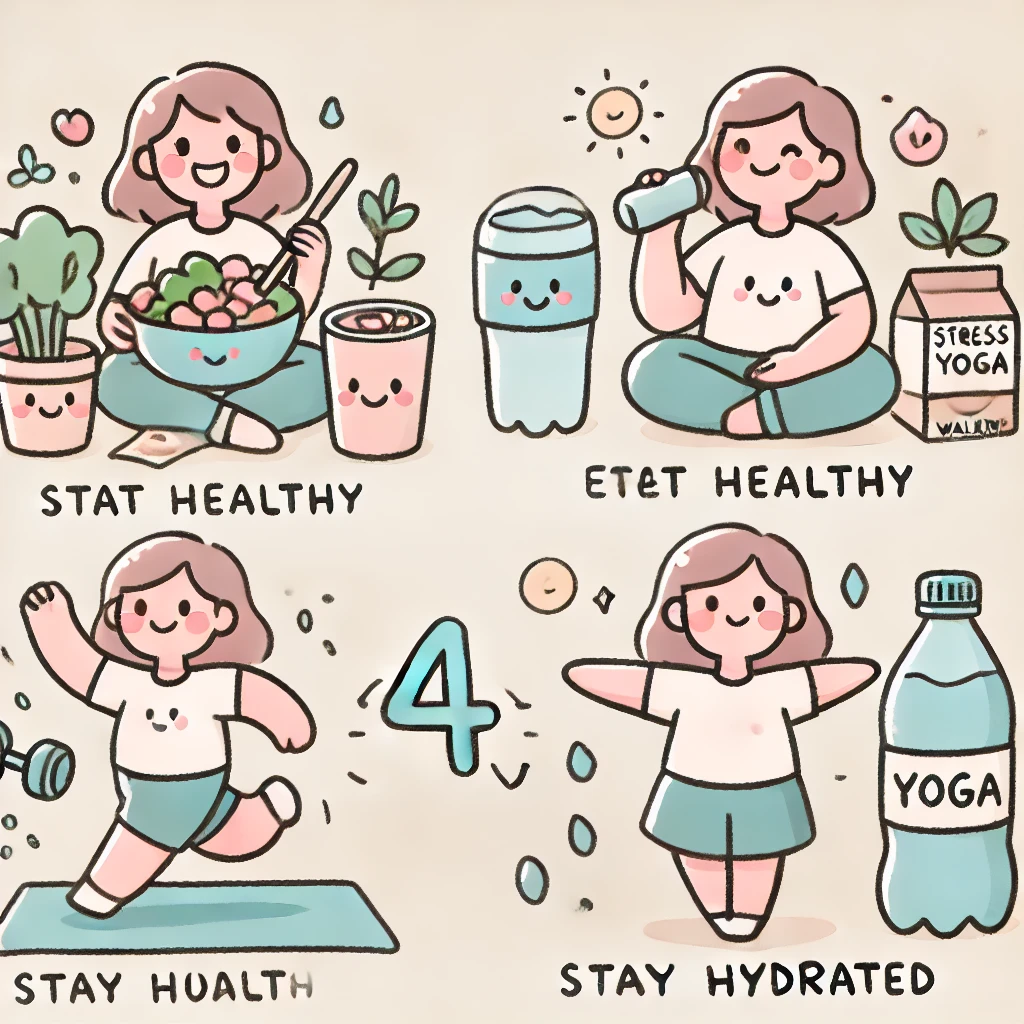 스트레스 없이 다이어트! 건강하게 살 빼는 방법 🧘