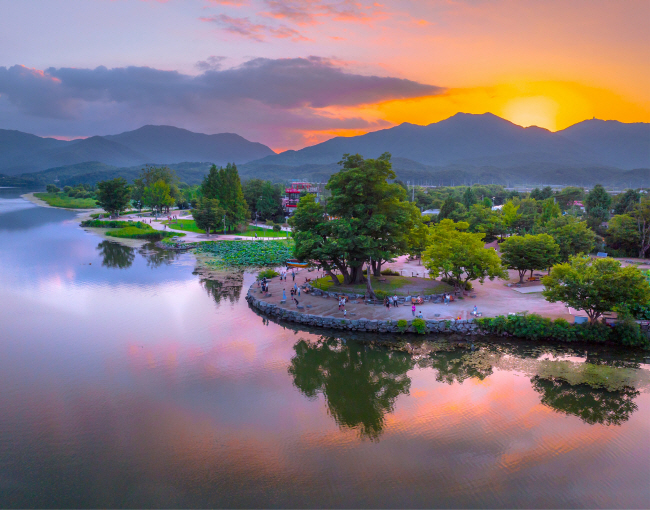 10월 데이트 여행지 두물머리