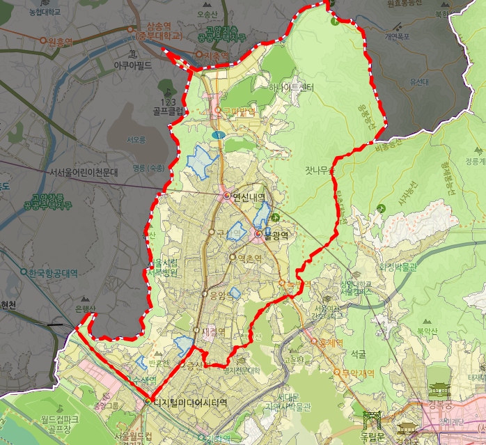 은평구 상업지역