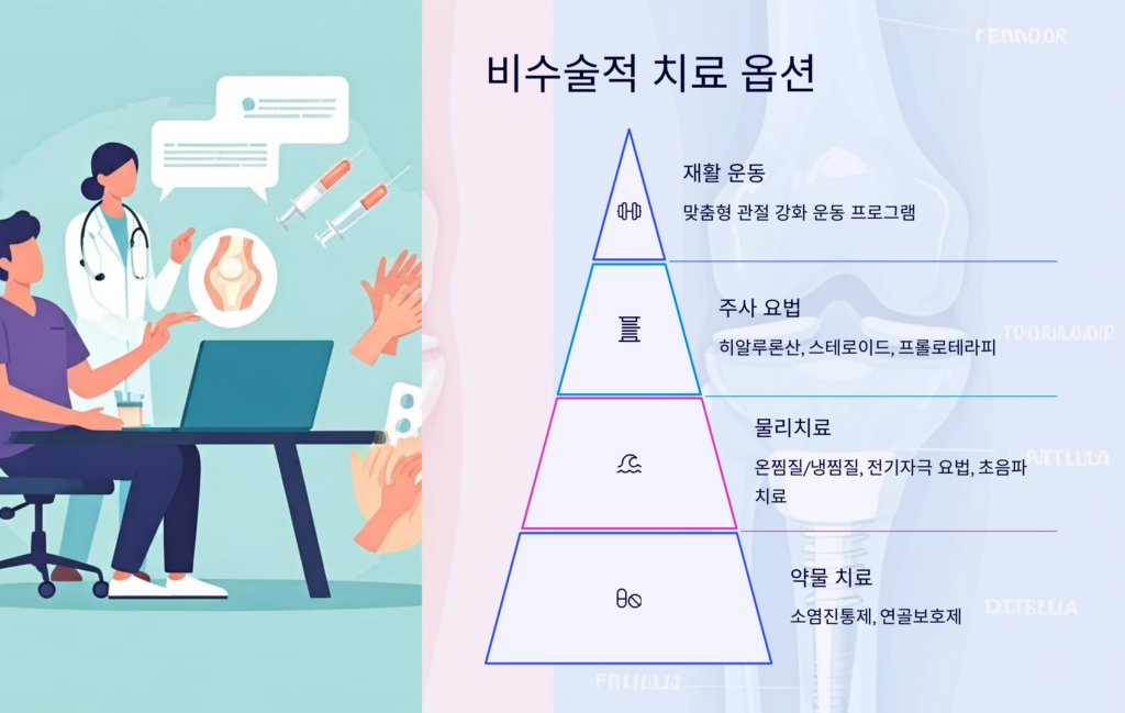 관절염 비수술적 치료