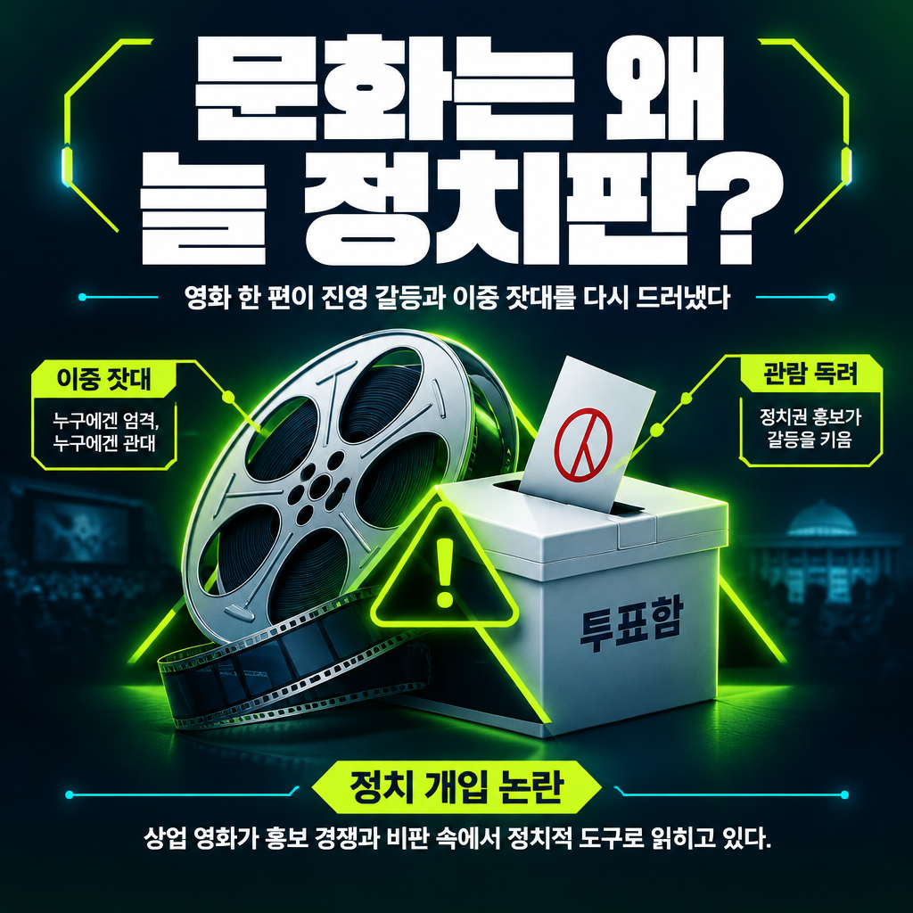 문화는 왜 늘 정치판?