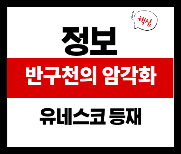 반구천의 암각화 여행 가이드: 울산에서 만나는 선사 예술