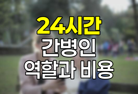 24시간 간병인, 역할과 비용 분석