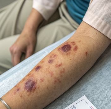 별 이유 없이 생기는 멍&amp;#44; 그냥 넘어가도 될까요?