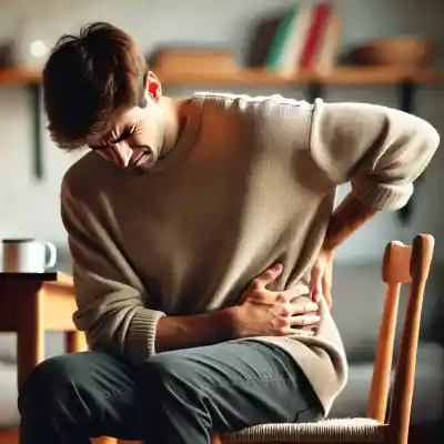 췌장암 등 통증 부위1