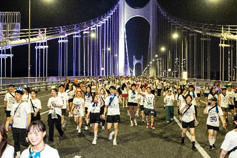 2025 나이트레이스 인 부산 | 광안리 비치 야간 8.15km 코스·블랙이글 에어쇼·드론 라이트쇼