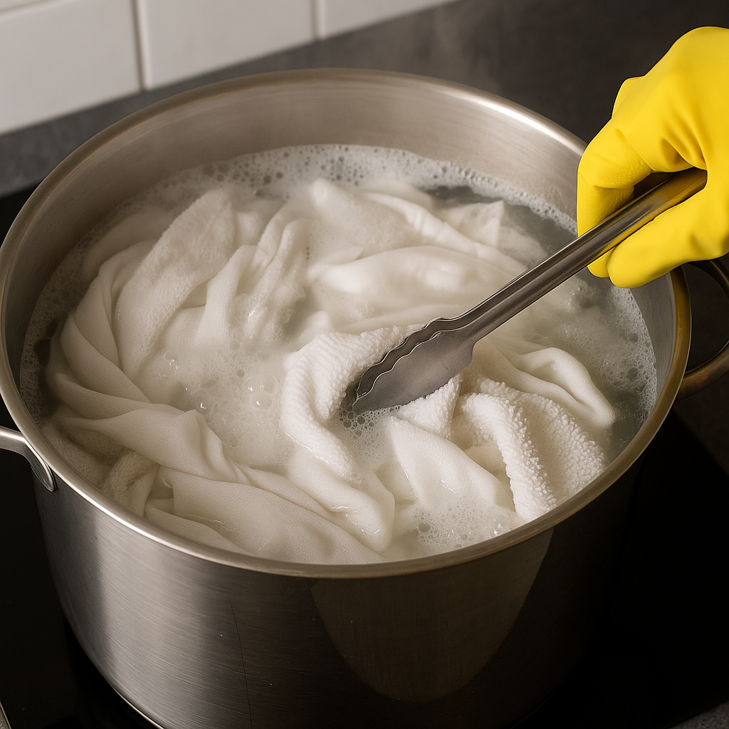 빨래 삶는 가장 간단한 방법