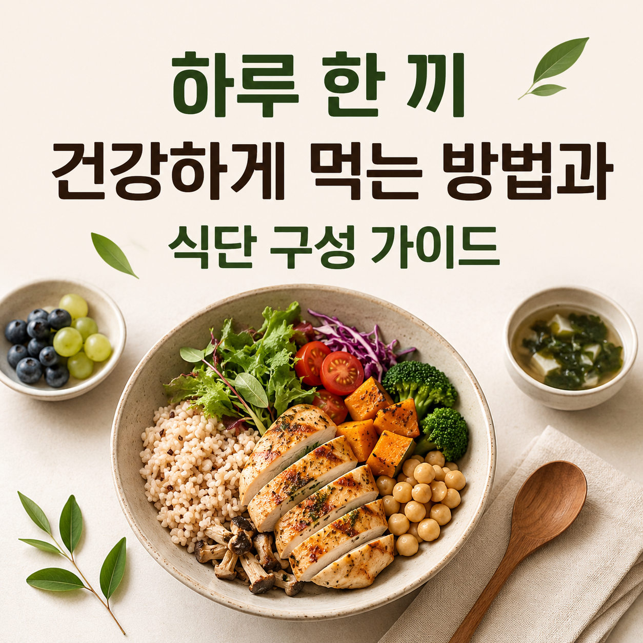 하루 한 끼 건강하게 먹는 방법