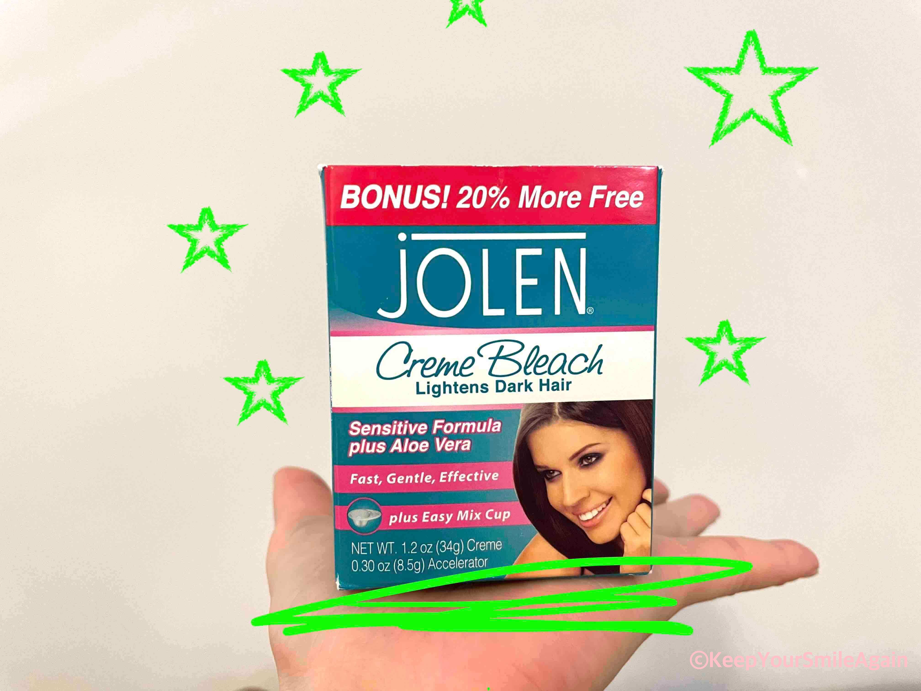 졸렌 크림 블리치 마일드