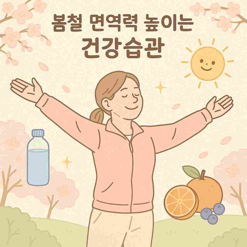 봄철-면역력-관리