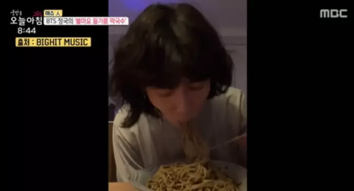 정국들기름막국수