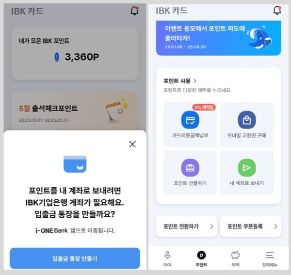 ibk포인트
